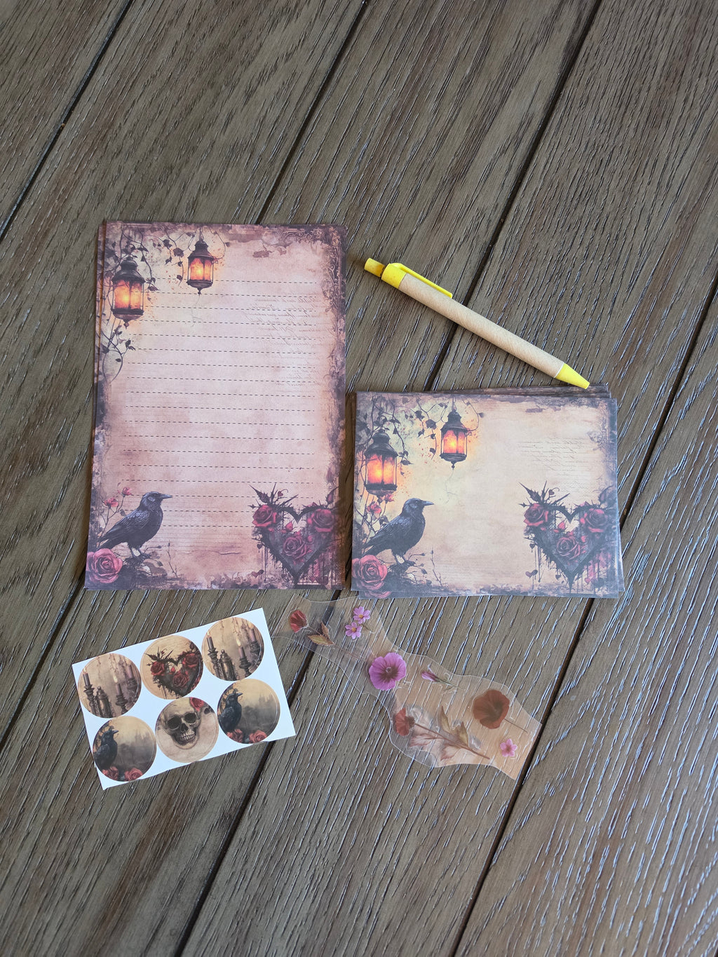 Gothic Style Stationery Sets