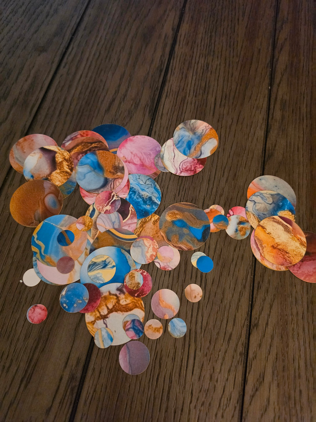 Beautiful circle embellishments
