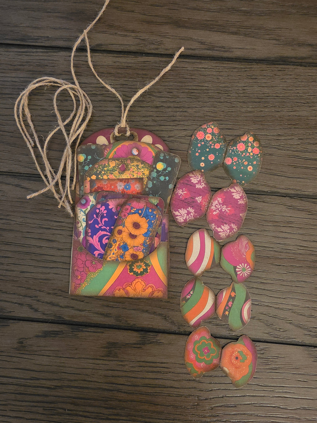 Bright groovy vibes loaded tag