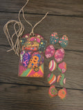 Bright groovy vibes loaded tag