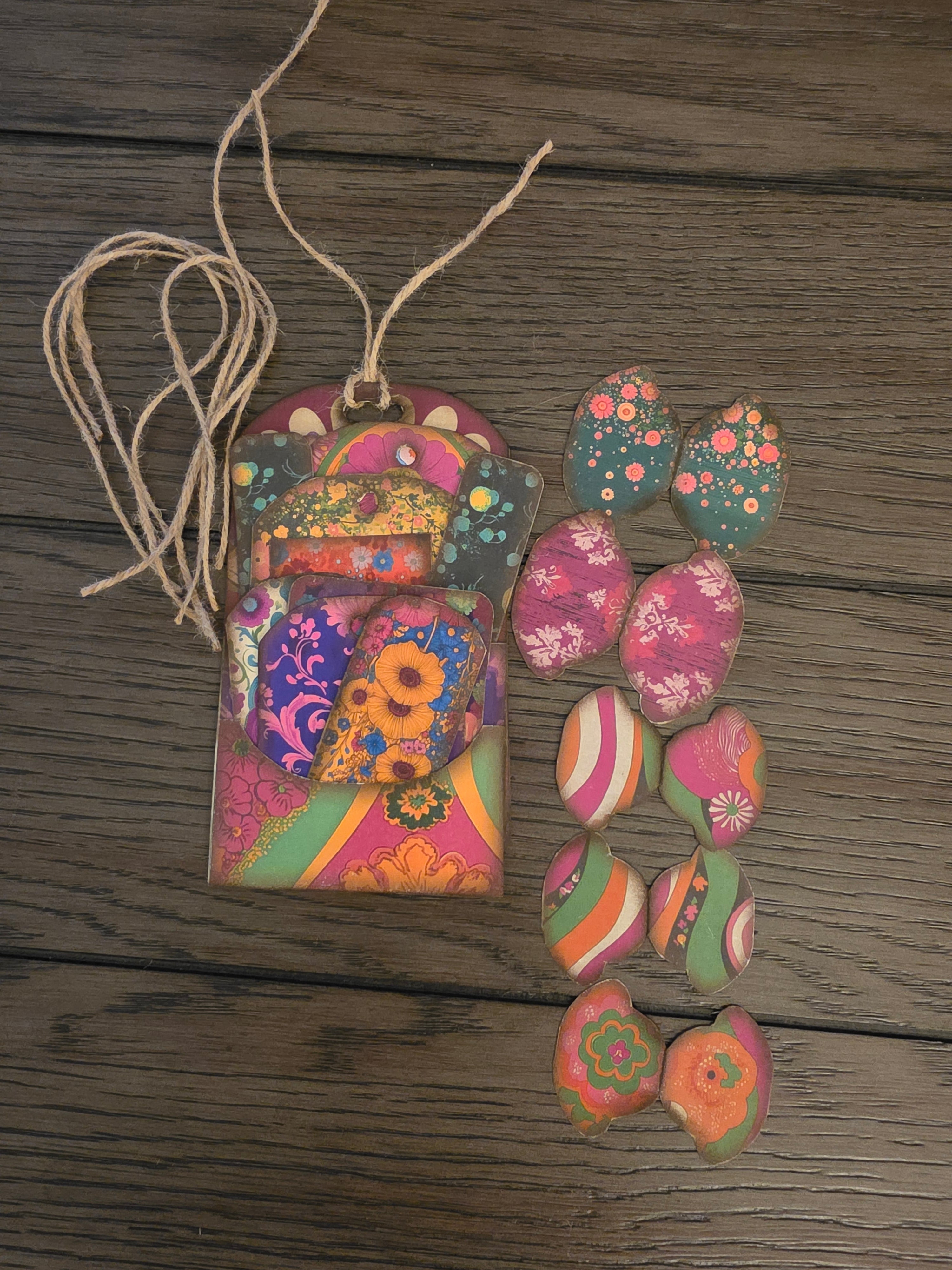 Bright groovy vibes loaded tag