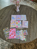 Stationary blank card set
