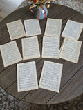 Vintage Tabernacle hymns pages